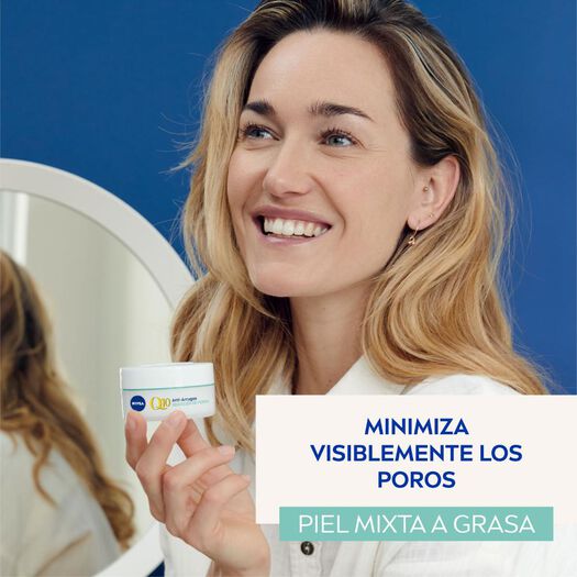 CREMA FACIAL ANTIARRUGAS Q10 POWER NIVEA DIA FPS20 PIEL NORMAL A MIXTA 50ML, , large image number 4