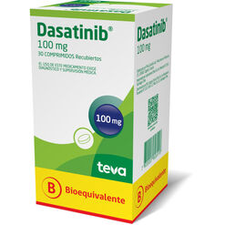Dasatinib 100mg 30 Comprimidos Recubiertos