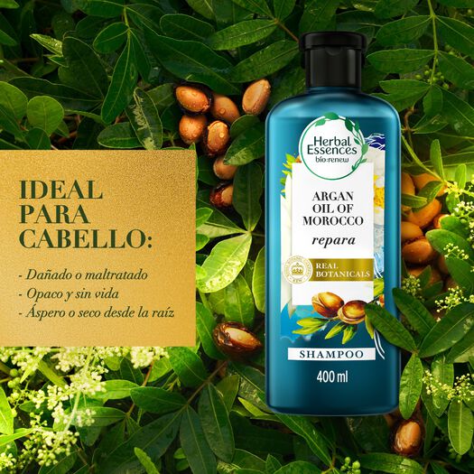 Herbal Essences Shampoo Reparador Argan Oil x 400 mL, , large image number 2