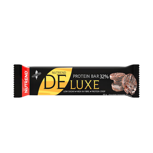 Nutrend Deluxe Chocolate Brownies x 60 g Barra, , large image number 0