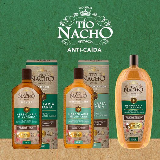 Tío Nacho Shampoo Herbolaria 950 Ml, , large image number 3