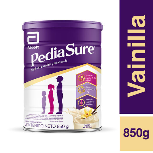 Pediasure Polvo Vainilla 850G, , large image number 0