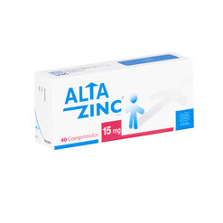 Altazinc 15 mg x 40 Comprimidos
