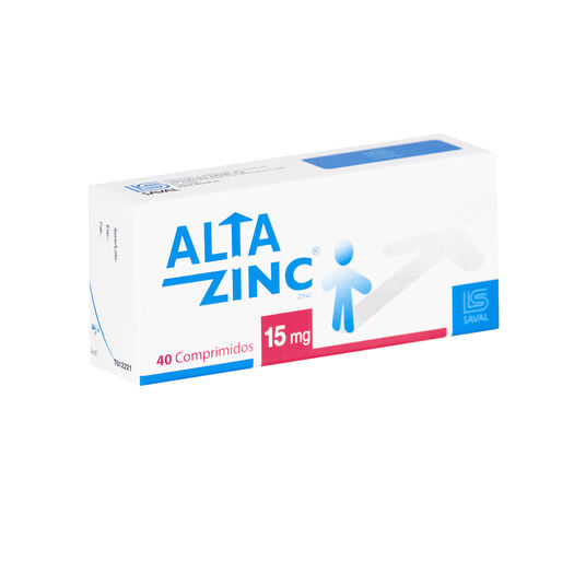 Altazinc 15 mg x 40 Comprimidos, , large image number 0