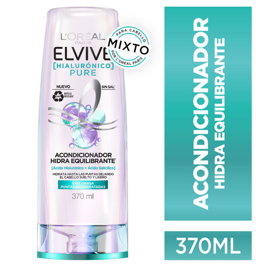 Acondicionador Elvive Hialurónico Pure 370 ml, , large image number 0