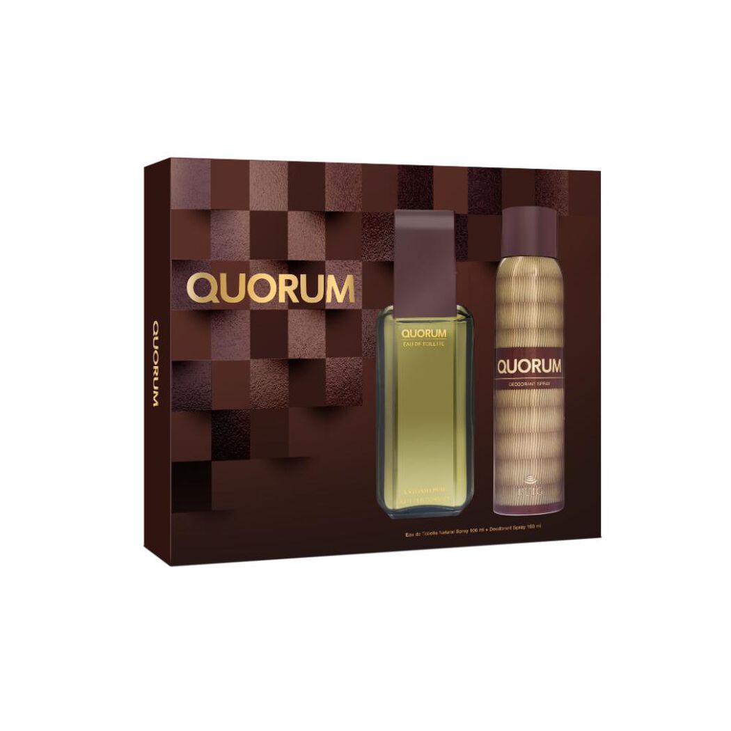 Pack Quorum Edt 100Ml + Deo 150Ml, , large image number 0