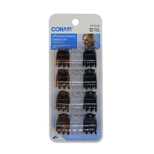 Set De Clips De Agarre Conair Pequeños 12un, , large image number 0