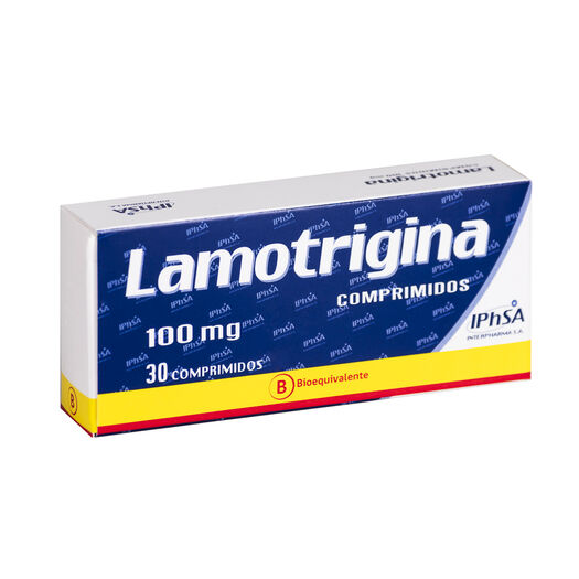 Lamotrigina 100 mg x 30 Comprimidos INTERPHARMA, , large image number 0