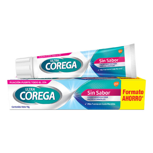 Corega Ultra Crema Sin Sabor x 70 g, , large image number 2