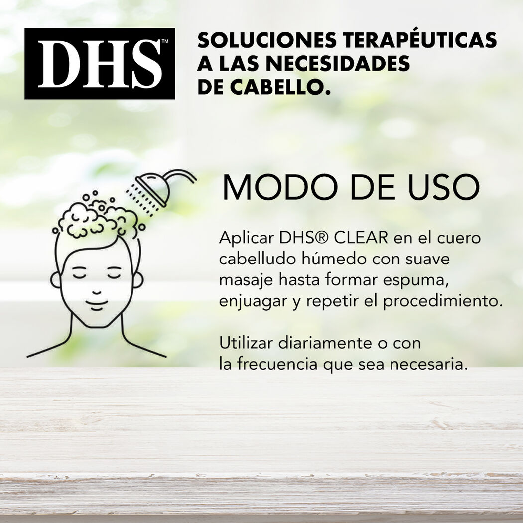 Dhs Clear Shampoo X 240 Ml, , large image number 3