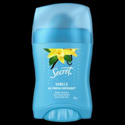 Desodorante Secret Barra Vanilla 45G