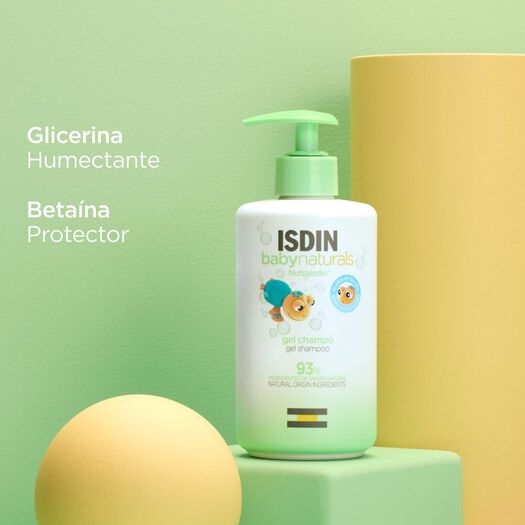 ISDIN Set Rutina BabyNaturals Gel Shampoo 400 ml + Bálsamo Reparador Perioral 15 ml + Pomada del Pañal Regeneradora ZN40 100 ml + Loción Corporal 200 ml, , large image number 2