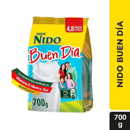 Bebida Láctea Nido Buen Día Semidescremada 700g , , large image number 0