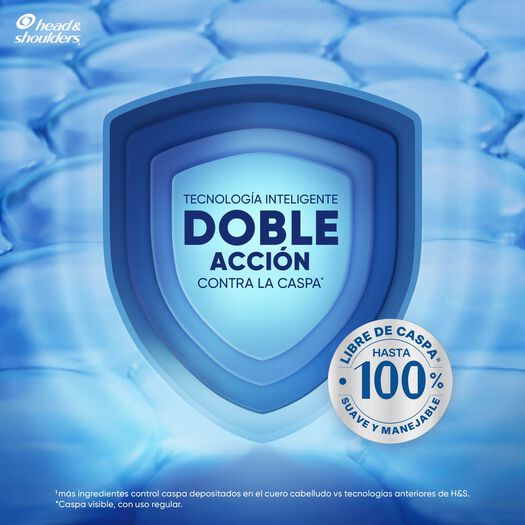 Head & Shoulders Shampoo Manzana Fresh x 375 mL, , large image number 2