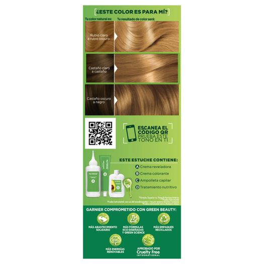Nutrisse Tintura 7.3 Miel x 1 Unidad, , large image number 2