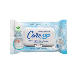 Papel Higiénico Húmedo Care Up 80 Un