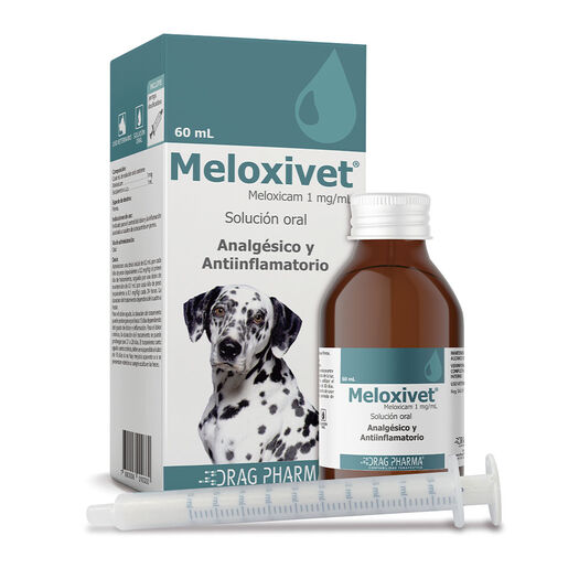 Vet. Meloxivet 1 mg/ml x 60 ml Solución Oral para Perros, , large image number 0