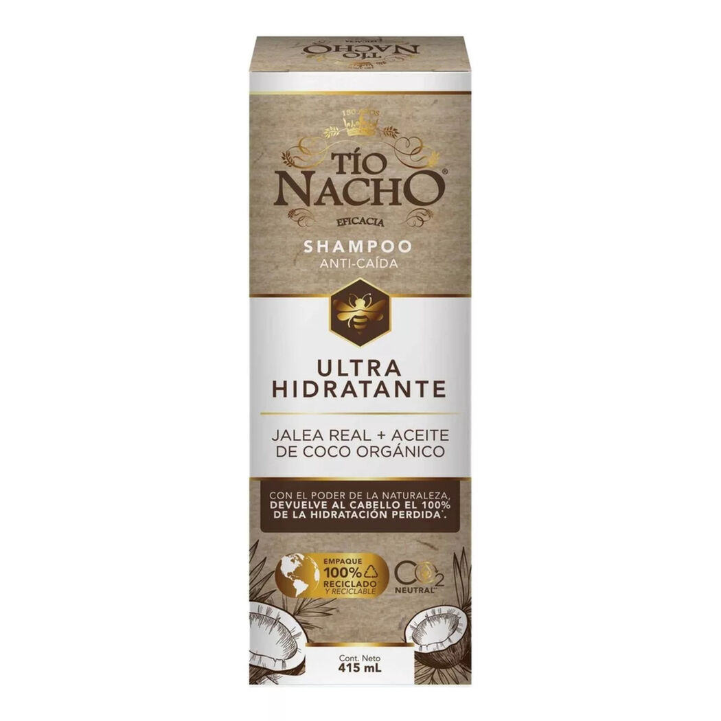 Tío Nacho Shampoo Ultrahidratante Coco 415 Ml, , large image number 2