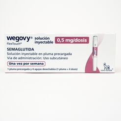 Wegovy Semaglutida 0.5mg/dosis Inyectable 1 Pluma Prellenada