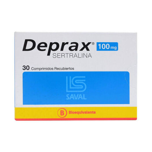 Deprax 100 mg x 30 Comprimidos Recubiertos, , large image number 0