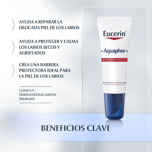 EUCERIN AQUAPHOR LABIOS 10ML, , large image number 1