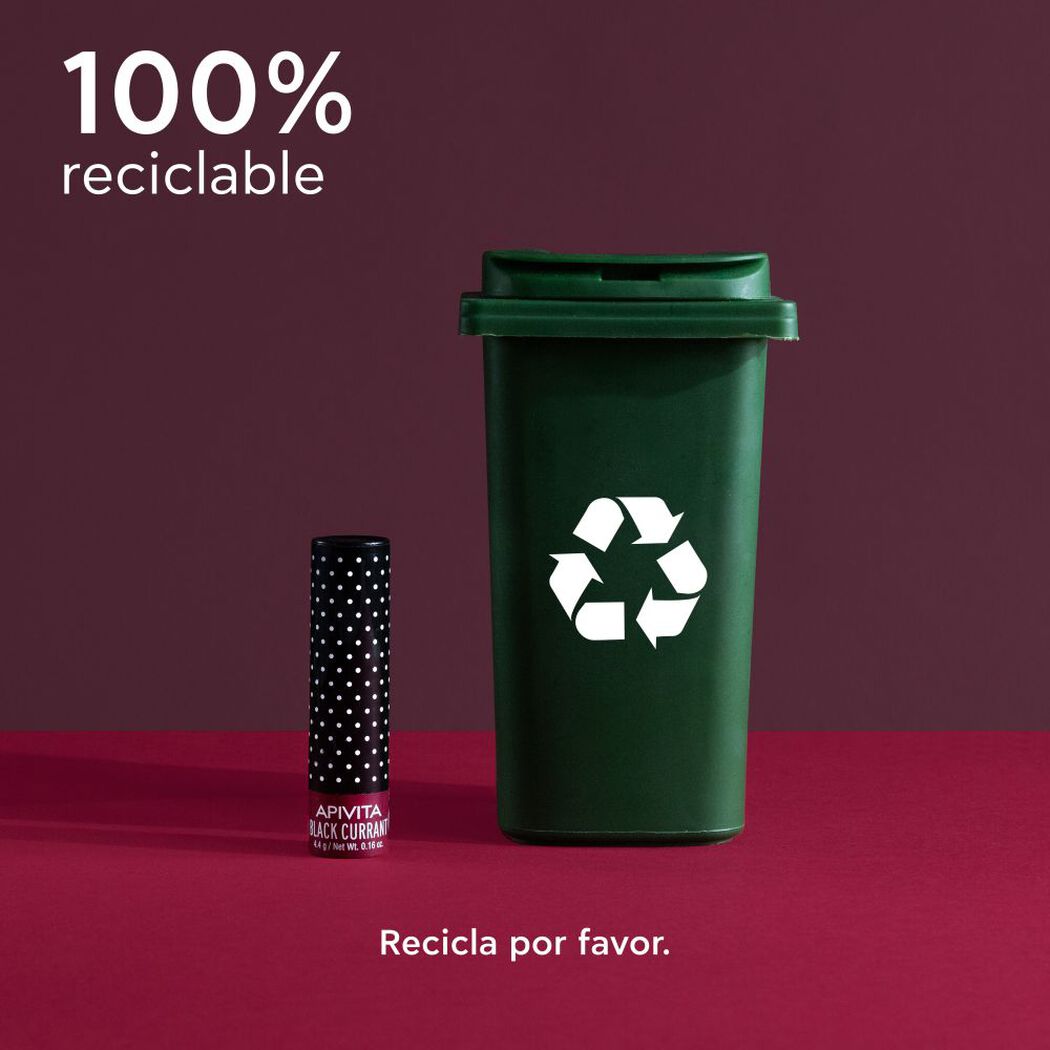 B&aacute;lsamo Labial con Grosella Negra & Toque de Color 4,4g Apivita, , large image number 4