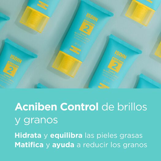 Isdin Gel Crema Acniben® Control De Brillos Y Granos x 40 mL, , large image number 2