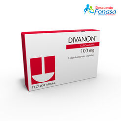 Divanon 100 mg x 7 Cápsulas Blandas Vaginales