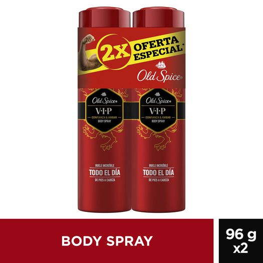 Old Spice Pack Body Spray 152 g Vip x 1 Pack, , large image number 0
