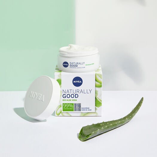 NIVEA NATURALLY GOOD CREMA FACIAL ALOE VERA 50ml, , large image number 3