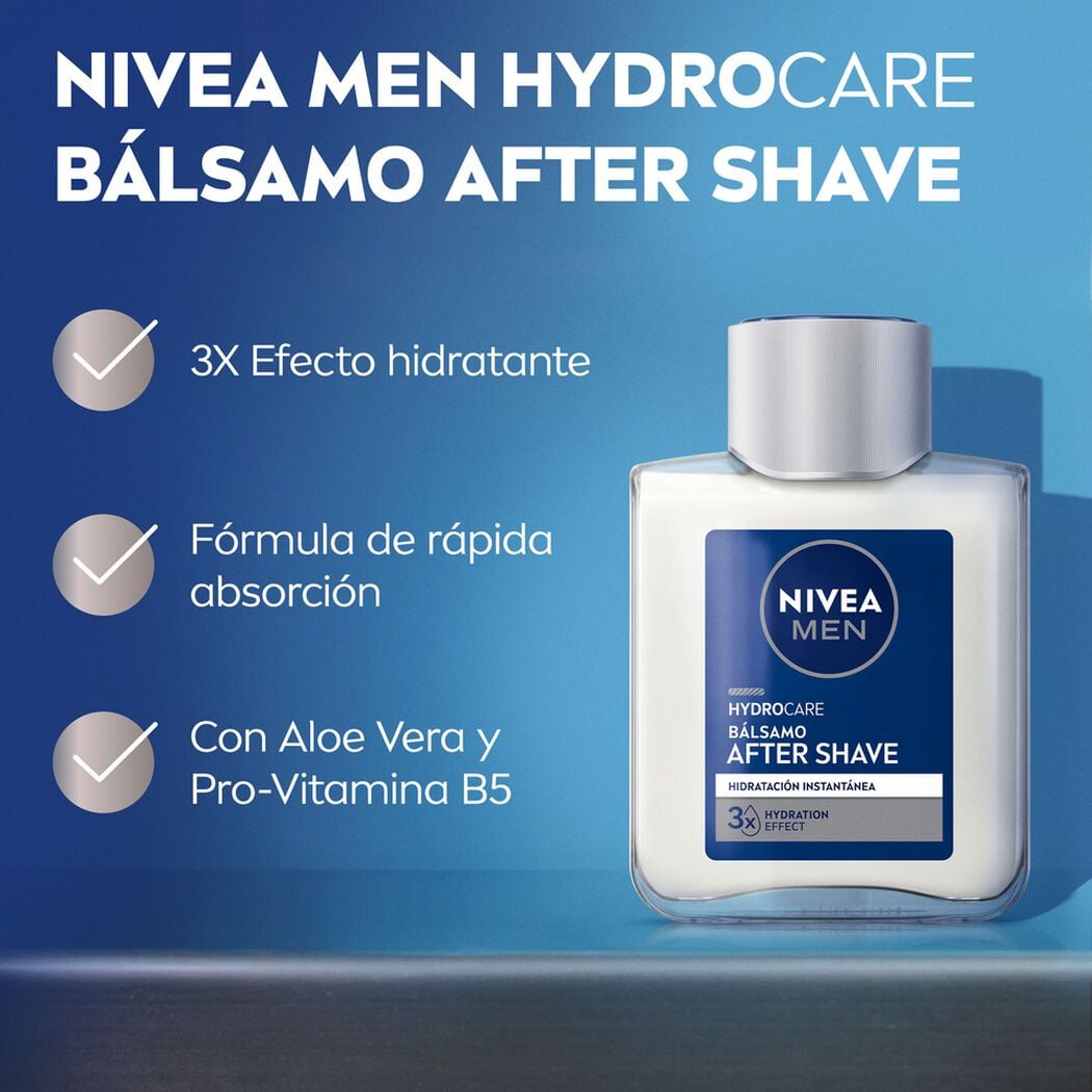 B&aacute;lsamo After Shave Nivea Protect & Care 100 ml, , large image number 1