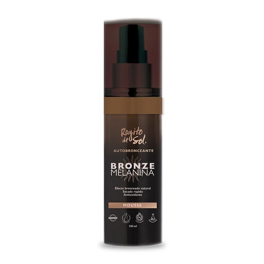 Autobronceador Rayito de Sol Espuma Bronze Melanina 150 mL, , large image number 0