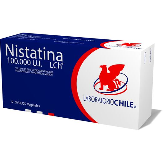 Nistatina 100000 UI x 12 Ovulos Vaginales, , large image number 0