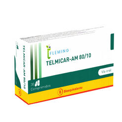 Telmicar-AM 80/10mg 30 Comprimidos