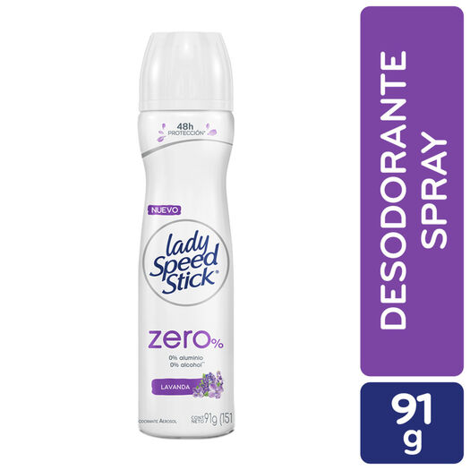 Desodorante En Spray Lavanda 91 G, , large image number 0