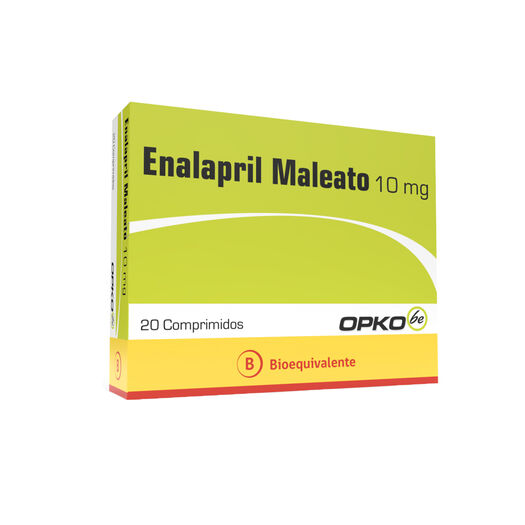 Enalapril 10 mg x 20 Comprimidos OPKO CHILE S.A., , large image number 0