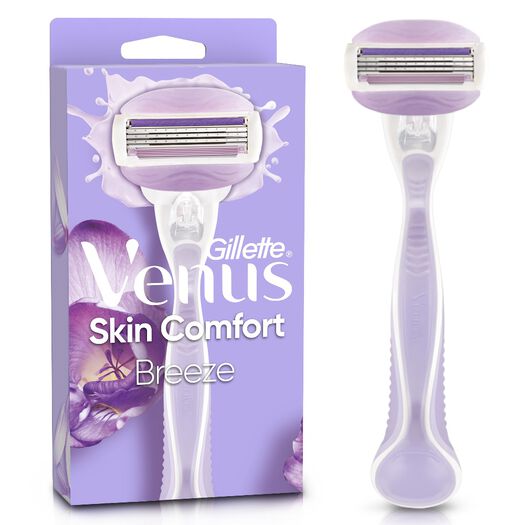 Máquina de Afeitar Mujer Gillette Venus Breeze con 3 Hojas 1 Un, , large image number 0