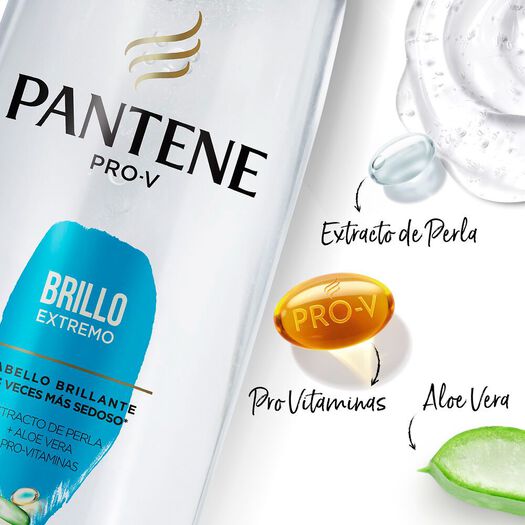 SHAMP. PANTENE 400ML., BRILLO EXT., , large image number 1