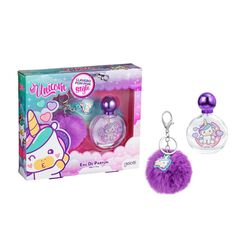 Set Gelatti Kids Perfume + Pompon unicornio 2 un