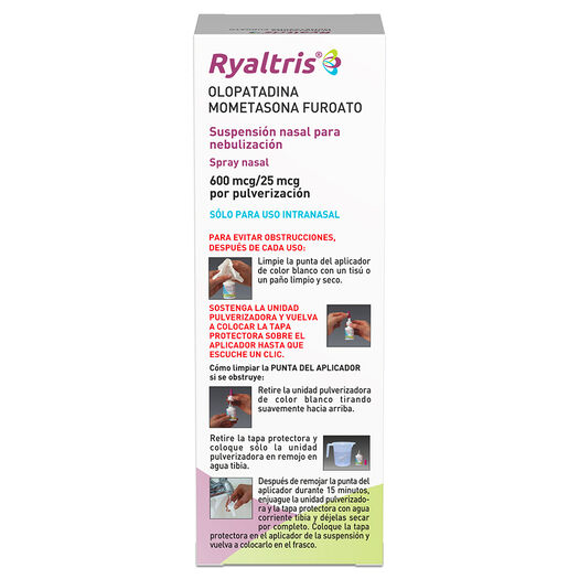 Ryaltris Spray Nasal 240 Dosis 600/25Mcg, , large image number 3