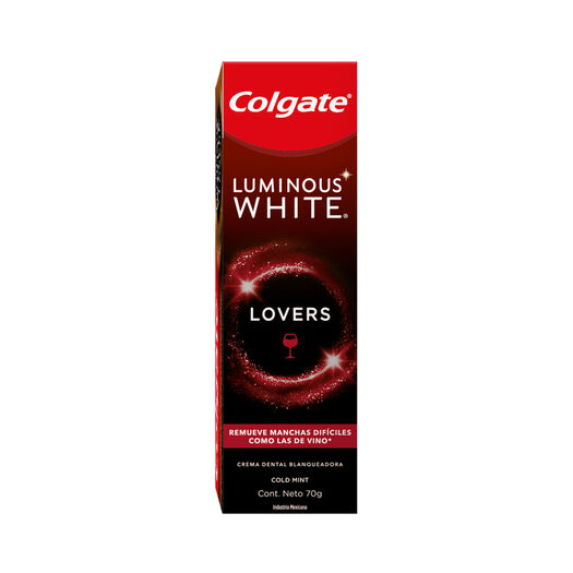 Pasta Dental Colgate Luminous Lovers Vino 70 G, , large image number 4