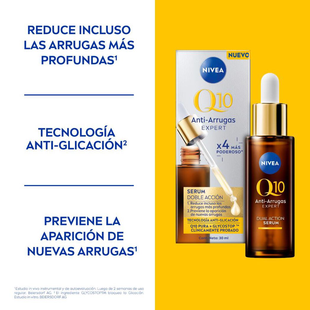 NIVEA Serum Q1O Doble Acción Anti-Arrugas Expert 30ml, , large image number 1