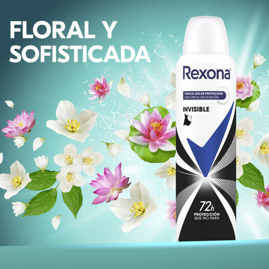 Rexona Women Desodorante Aerosol Invisible 150ml, , large image number 3