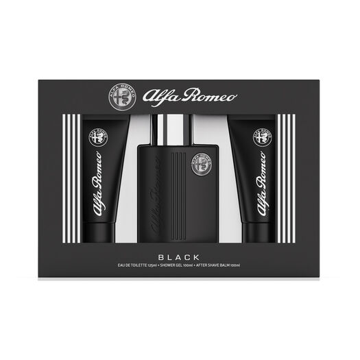 Pack Alfa Romeo Black Edt 125Ml+As+S100Ml, , large image number 0
