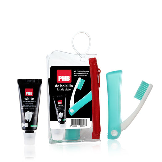 PHB Cepillo Dental Bolsillo Con Pasta 20 g x 1 Unidad, , large image number 0
