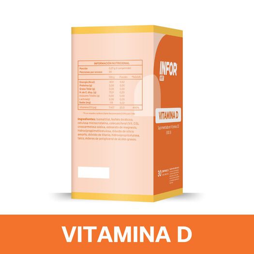 Infor D3 800 UI x 30 Comprimidos, , large image number 2