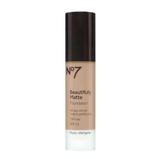 No 7 Base Beautifully Matte Cool Beige x 1 Unidad, , large image number 0