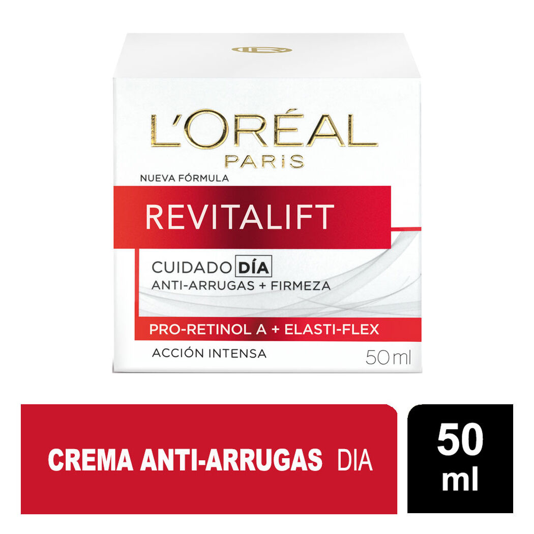 Loreal Crema Plenitude Revitalift Rostro x 50 mL, , large image number 0