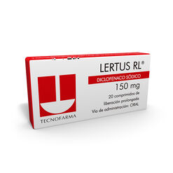 Lertus RL 150 mg x 20 Comprimidos de Liberación Prolongada