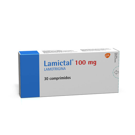 Lamictal 100 mg x 30 Comprimidos, , large image number 0